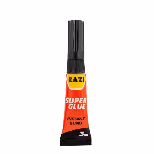 چسب قطره ای رازی مدل Super Glue حجم 3 میلی لیتر