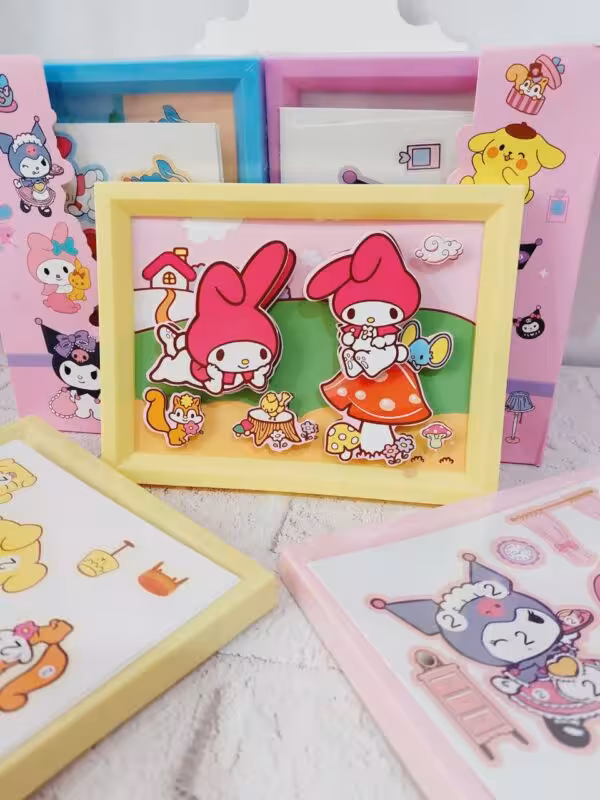 نقاشی 3بعدی سانریو