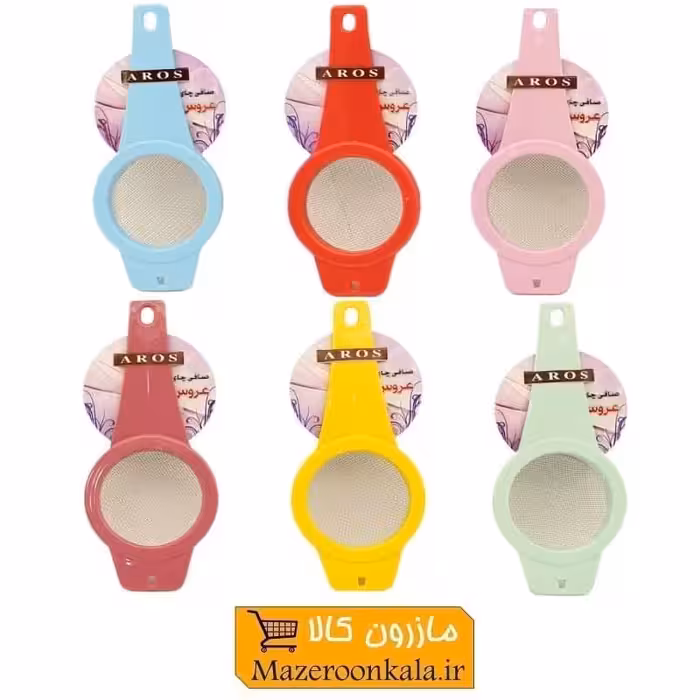 صافی و تفاله گیر چای عروس بدنه پلاستیکی و توری فلزی HNO-007