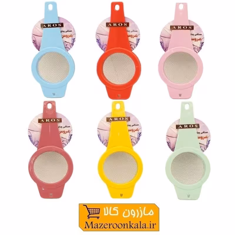صافی و تفاله گیر چای عروس بدنه پلاستیکی و توری فلزی HNO-007