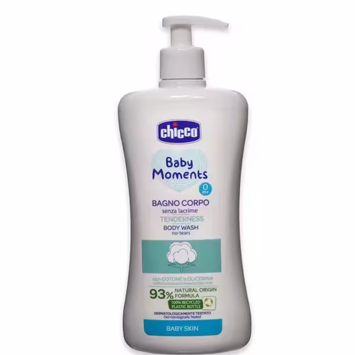 شامپو بدن کودک حاوی عصاره پنبه مغذی چیکو Chicco