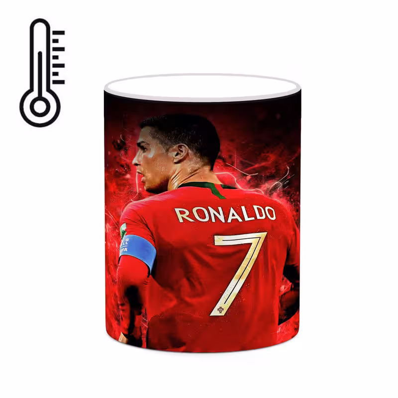 ماگ حرارتی چیتوکالا طرح Ronaldo رونالدو مدل mgh43152