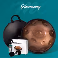 هنگ درام 11 نت برند هارمونی مدل گلد جنس استیل