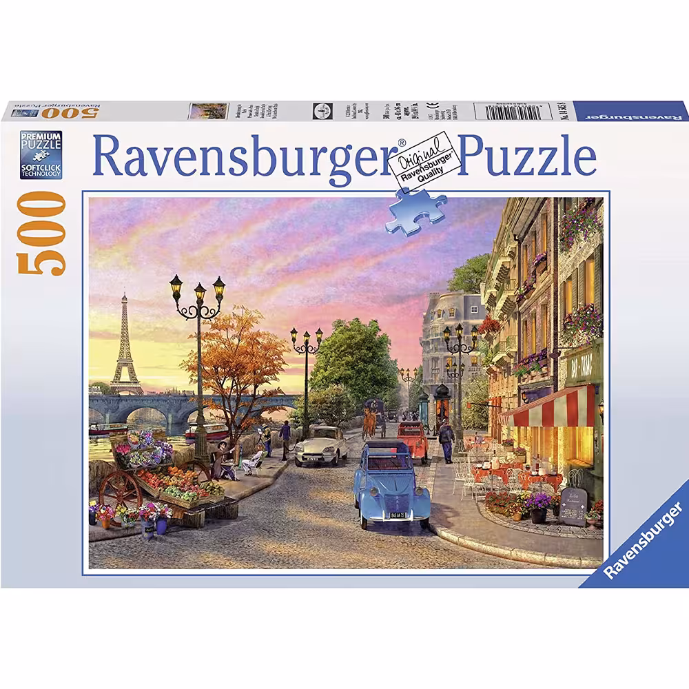 پازل 500 قطعه Ravensburger طرح عصر پاریس