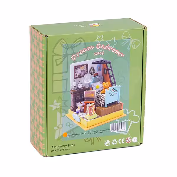 پازل خانه مینیاتوری اتاق خواب