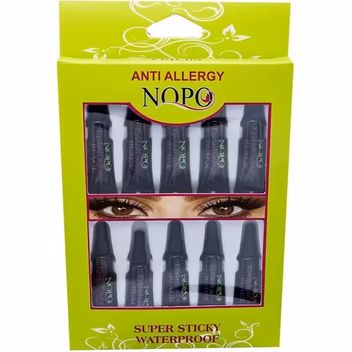 چسب مژه مصنوعی نوپو مدل وزن 1 (1 عدد) گرم رنگ مشکی در فروشگاه آرام شاپ