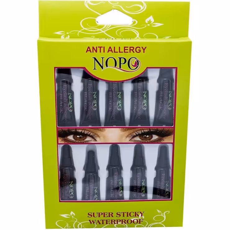 چسب مژه مصنوعی نوپو مدل وزن 1 (1 عدد) گرم رنگ مشکی در فروشگاه آرام شاپ