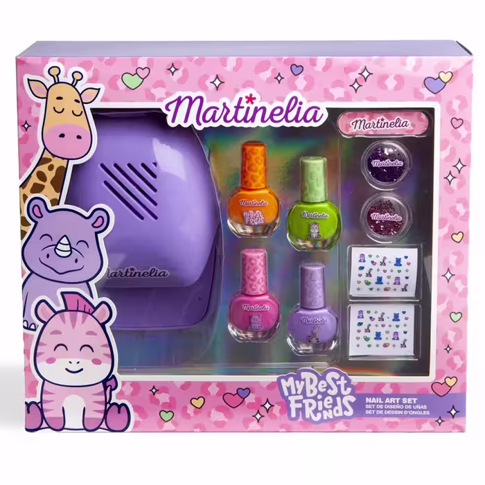 ست طراحی ناخن Martinelia مدل Nail Art Set Purple