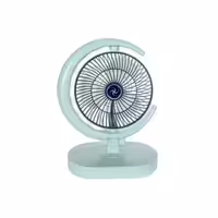 پنکه شارژی رومیزی مدل K8 - سبز