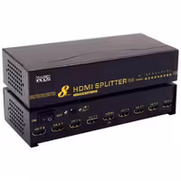 اسپلیتر 8 پورت HDMI ورژن 1.4 کی نت پلاس مدل KP-SPHD1408 KPS-648
