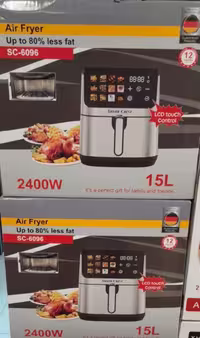 سرخ کن 15 لیتر سیلور کرست مدل SC-6096