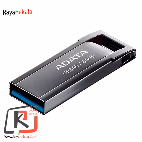فلش مموری ای دیتا مدل UR340 ظرفیت 64 گیگابایت