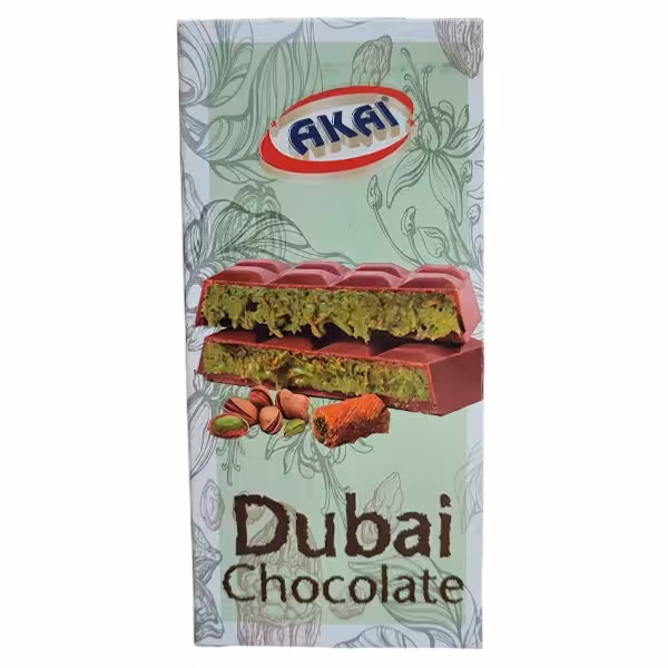 شکلات دبی چاکلت آکای حجم 200 گرم