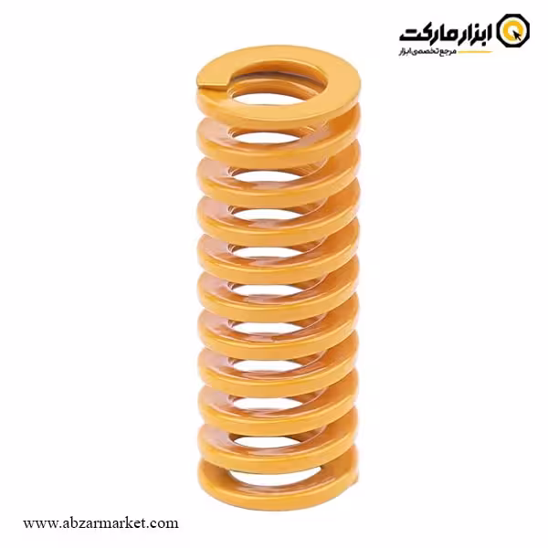 فنر قالب سازی زرد (بار خیلی سنگین) قطر 20 مدل G Serie