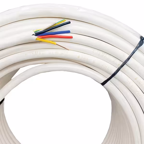 کابل کولری سفید 1.5*4 اعتماد کابل البرز