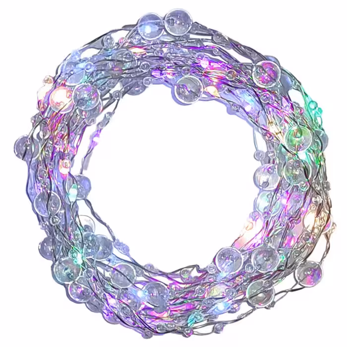 ریسه ال ای دی مدل مفتولی طرح مرواریدی 5 متری