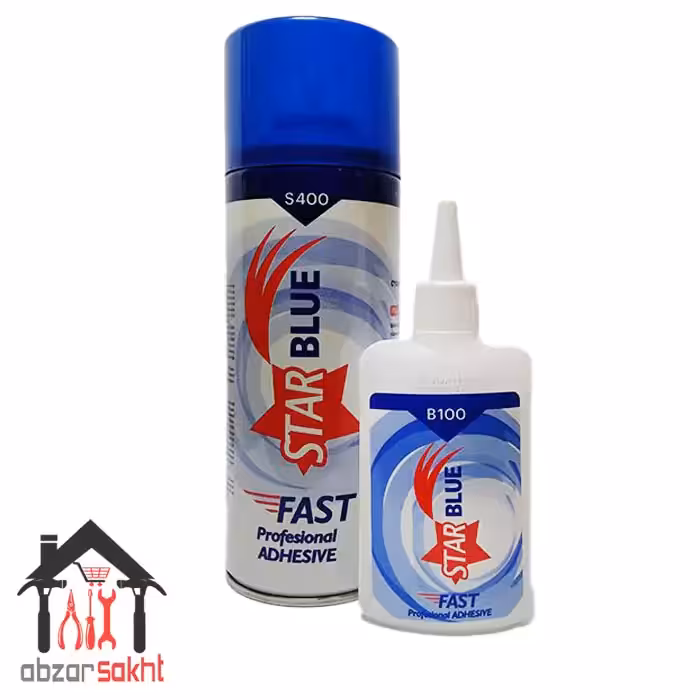 چسب یک دو سه استار بلو STAR BLUE 123 کارتن 25 عددی