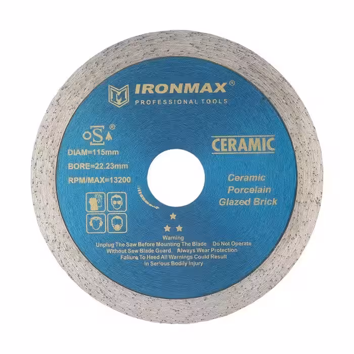 صفحه فرز سرامیک بر آیرون مکس مدل 115