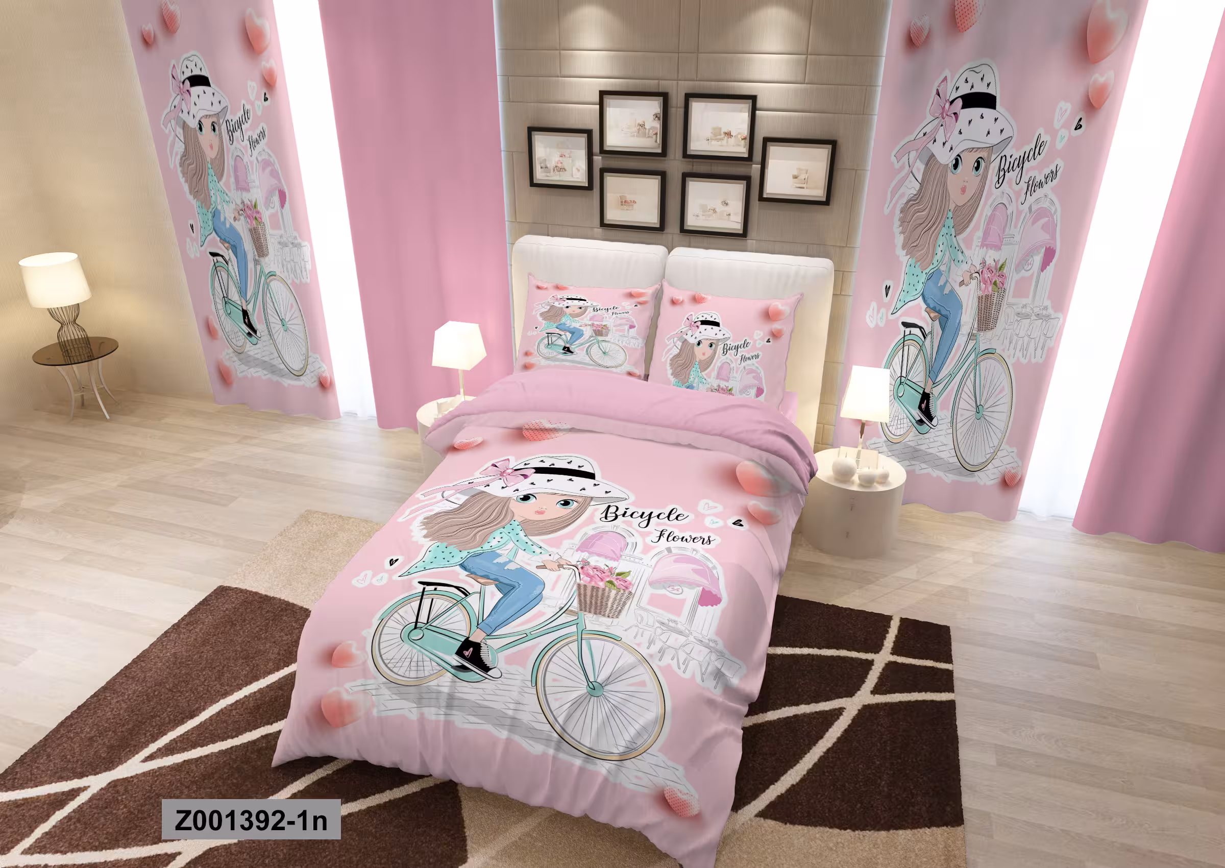 لحاف روتختی تنسل سه بعدی (3D) کالای خواب متین کد 1392