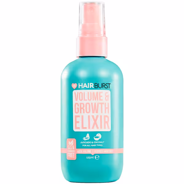 اسپری حجم دهنده و افزایش رشد موی هیربرست اصل | Hair Burst Volume and Growth Elixir | حجم 40 میل