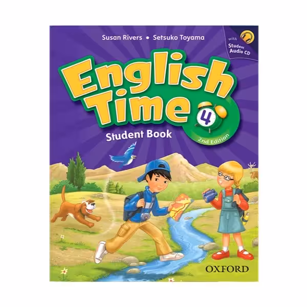 کتاب english time 4 اثر Susan Rivers & Setsuko Toyama انتشارات Oxford
