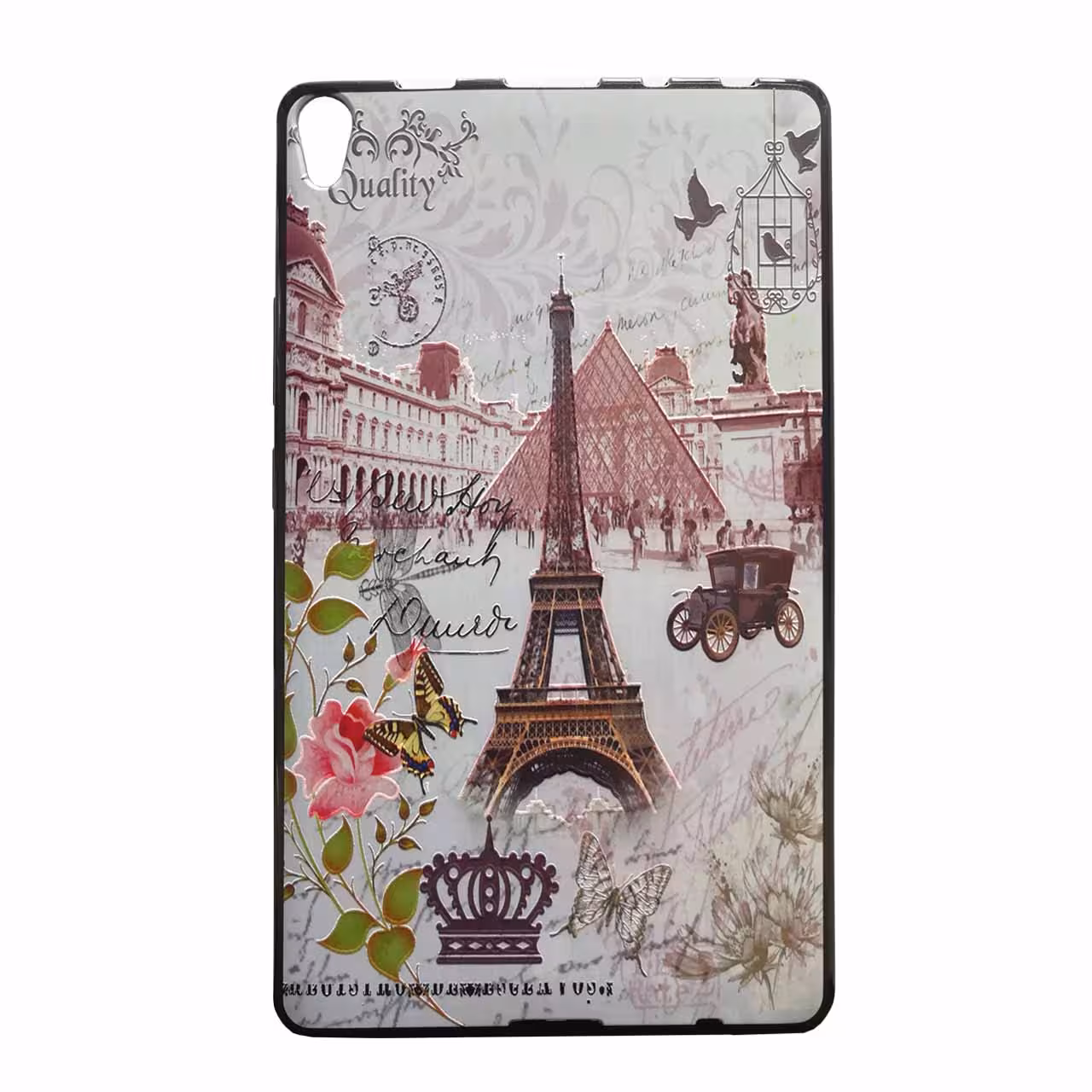 کاور طرح ایفل | تبلت لنوو Tab3 - 8Plus (8703R)