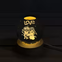 گوی لیزری طرح love