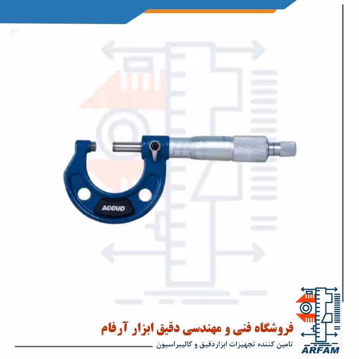 میکرومتر آکاد 25-0 میلی متر خارج سنج مدل 01-001-321