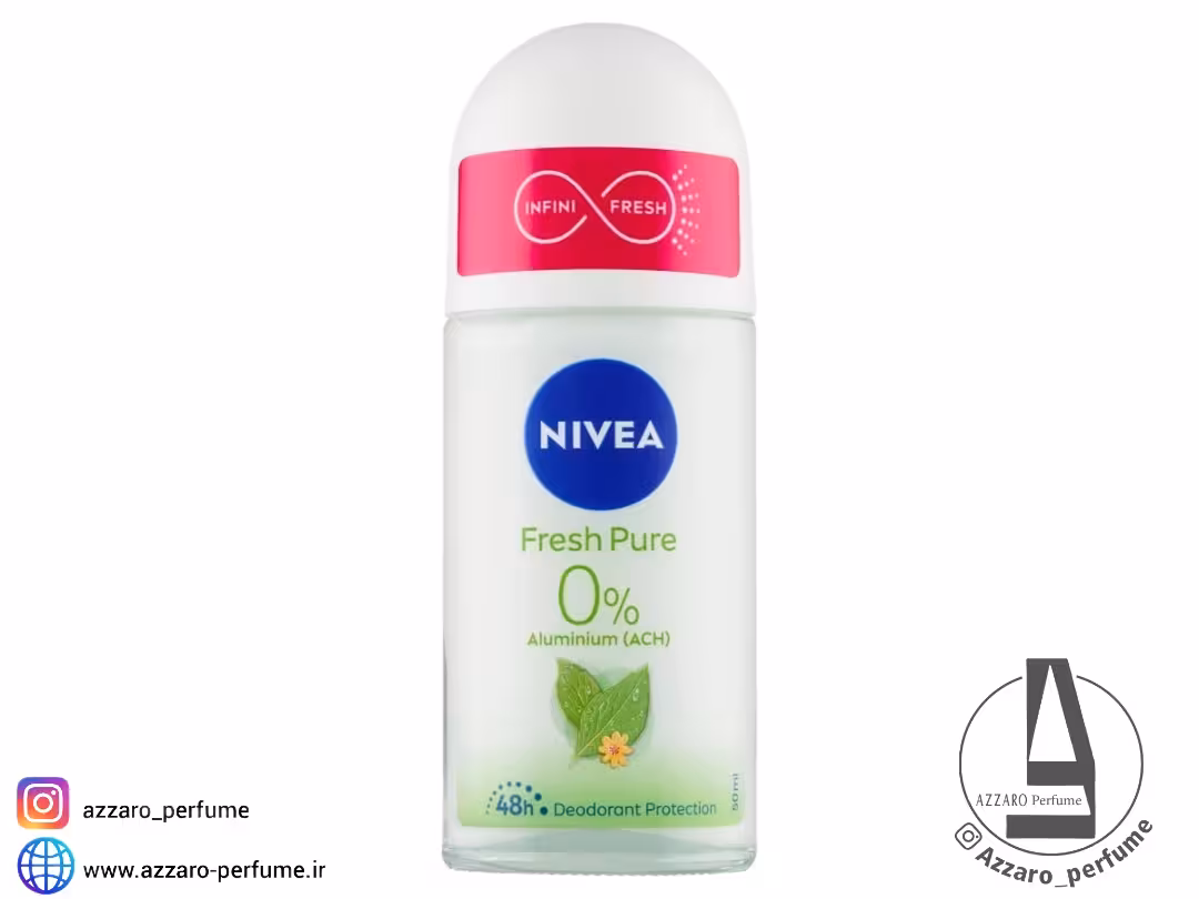 مام رول زنانه نیوآ Fresh Pure – فاقد آلومینیوم، حجم 50 میل