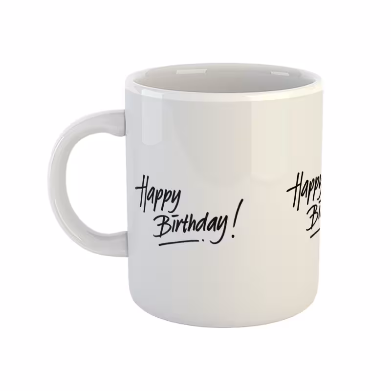 ماگ مدل تولدت مبارک طرح Happy birthday