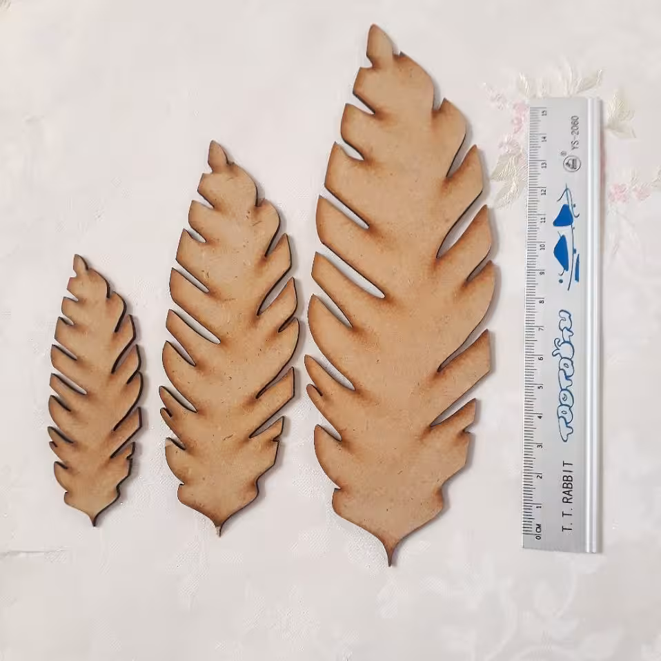 بسته 3 عددی برگ چوبی
