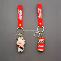 سرکلیدی لبوبو سیلیکونی طرح کوکا کولا