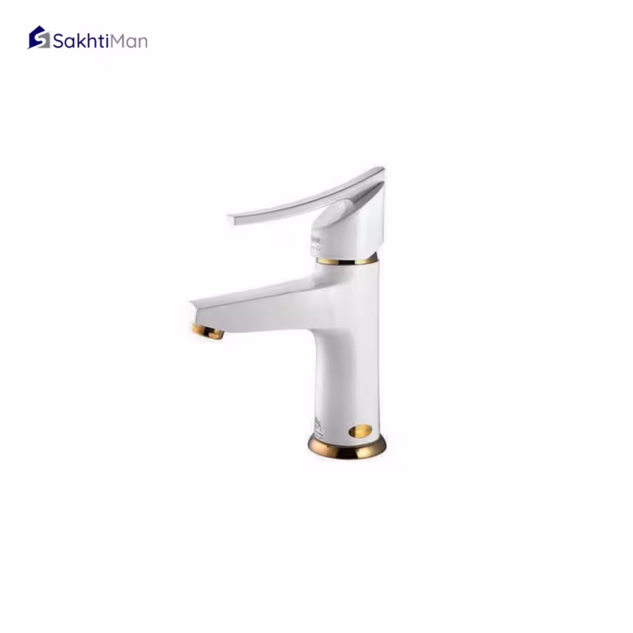 شیر روشویی درخشان مدل لوکس وایت