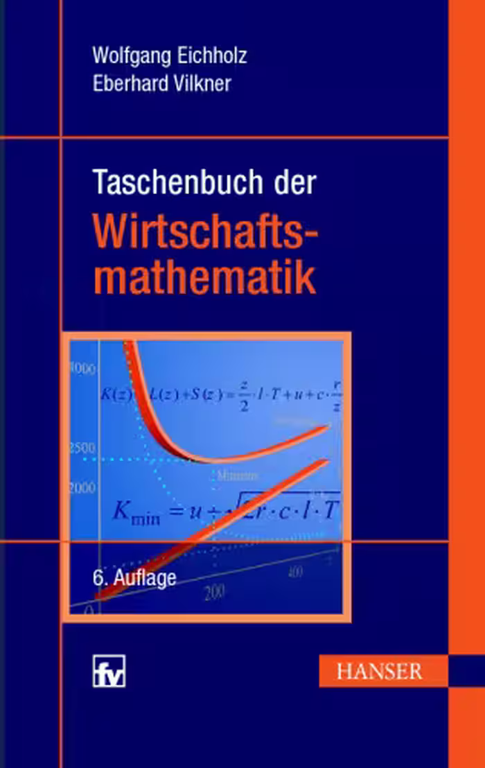 خرید و دانلود نسخه کامل کتاب Taschenbuch der Wirtschaftsmathematik