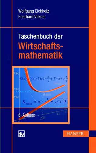 خرید و دانلود نسخه کامل کتاب Taschenbuch der Wirtschaftsmathematik
