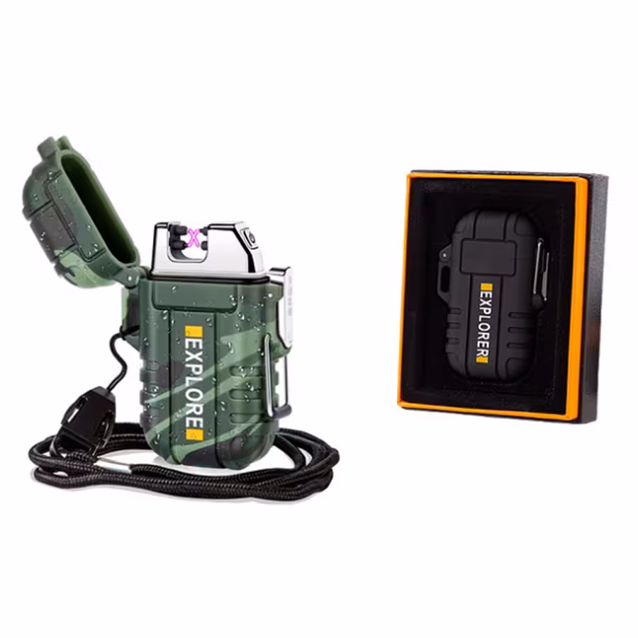 فندک مدل پلاسما EXPLORER طرح چریکی