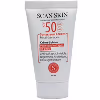 ضد آفتاب ضدلک اسکن اسکین Spf50 بی رنگ حجم 40میل