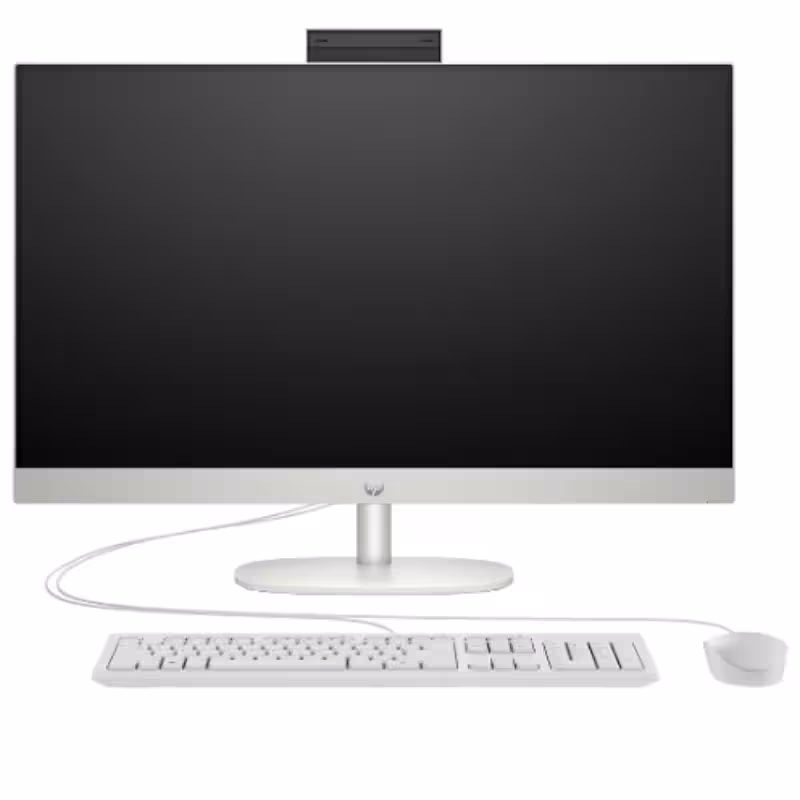 خرید و قیمت کامپیوتر آل ‌این ‌وان لمسی اچ ‌پی 27 اینچی مدل HP 27-CR1000L Core Ultra 7 8GB 512GB SSD Intel UHD