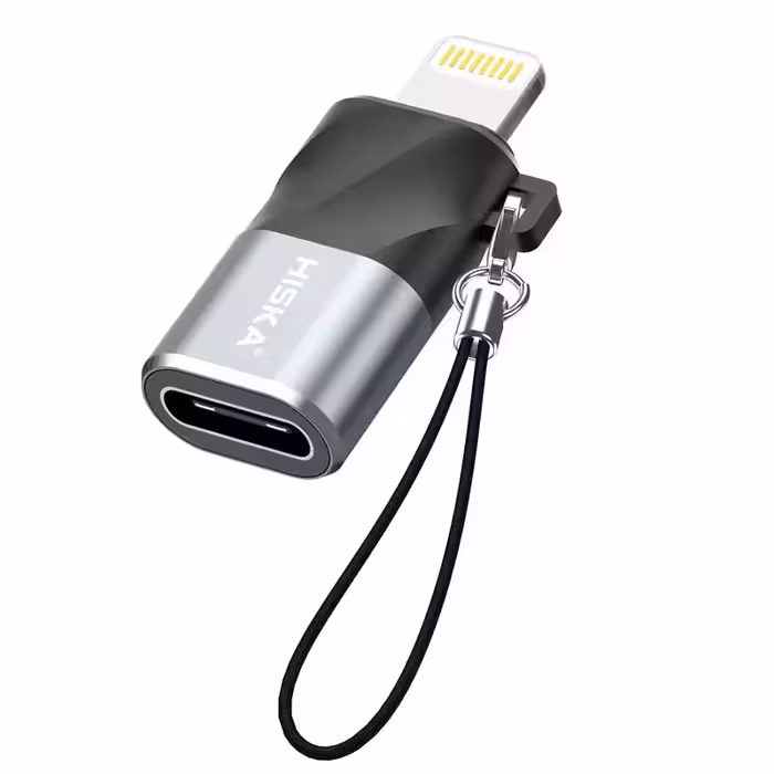 OTG تبدیل USB-C to Lightning هیسکا مدل H7