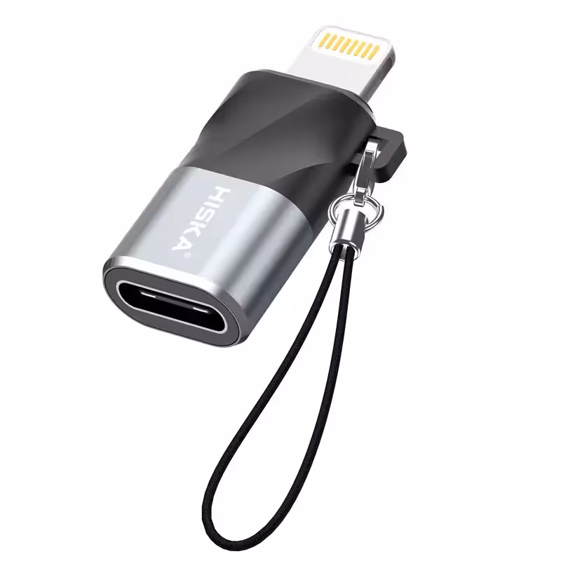 OTG تبدیل USB-C to Lightning هیسکا مدل H7
