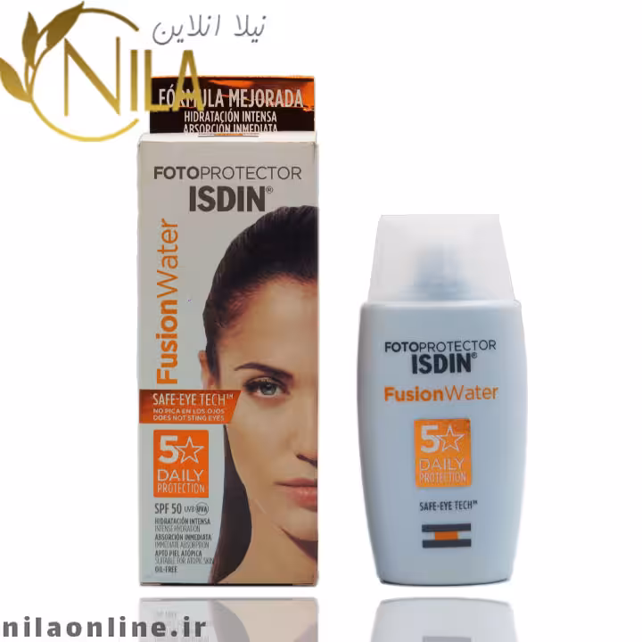 ضد افتاب ایزدین isdin | بی رنگ | اورجینال | حجم 50 میلی لیتر