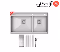 سینک دست‌ساز میکس پلاس مدل D290