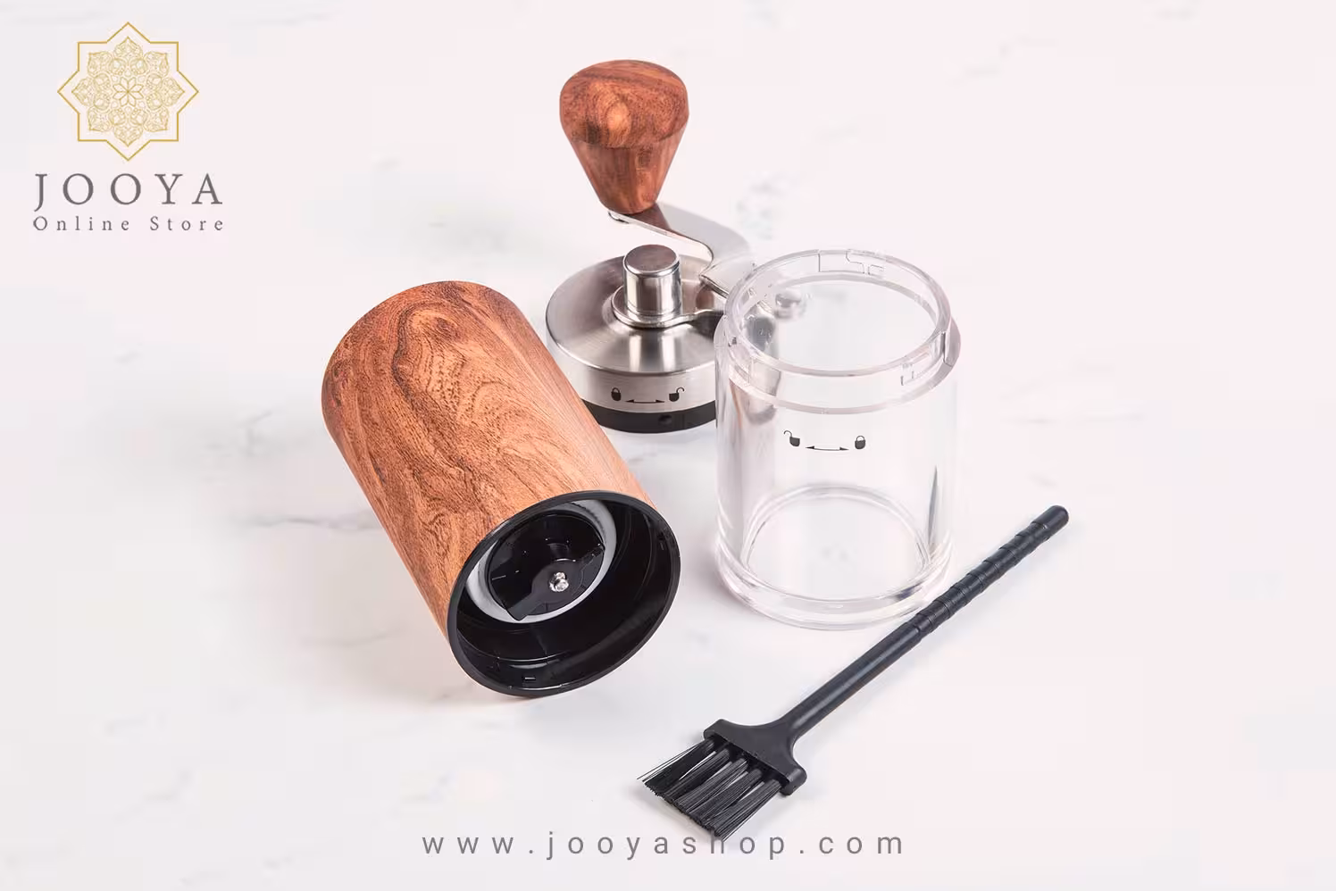 آسیاب قهوه دستی چوبی