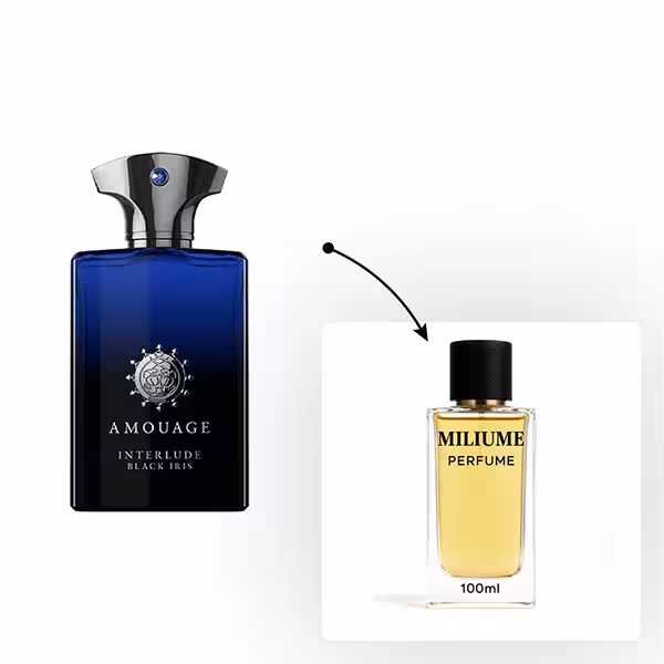 اسانس عطر Amouage Interlude Black Iris Man برند Givaudan - کد 2515 - آمواج اینترلود بلک ایریس مردانه 100ML - میلیوم پرفیوم