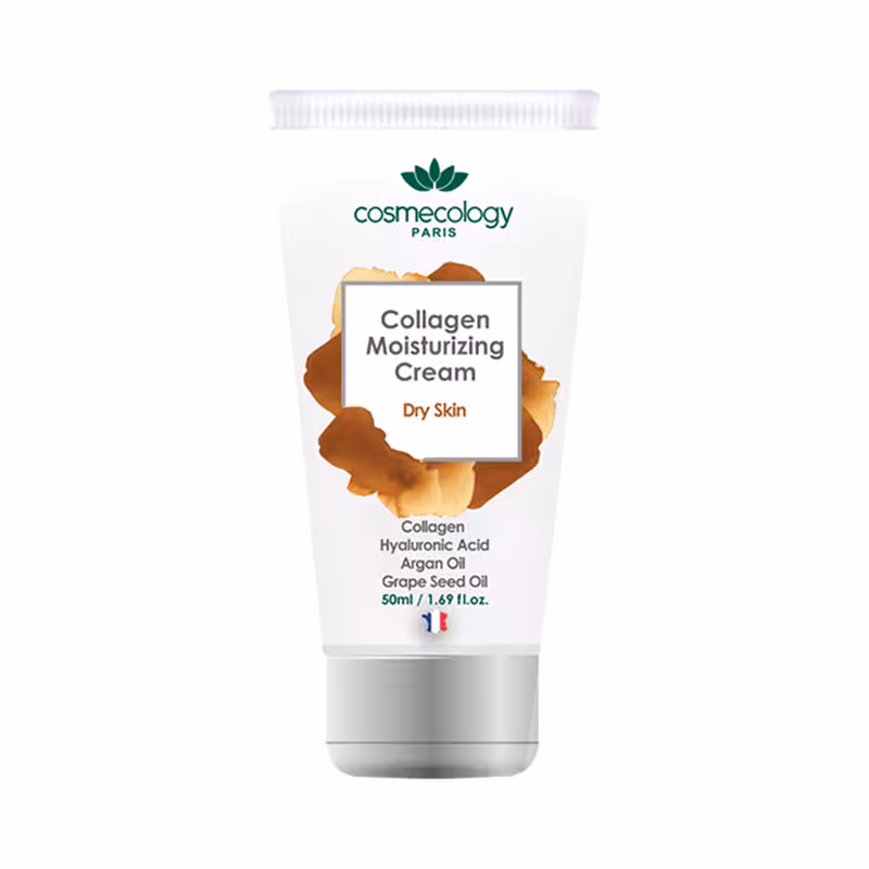 کرم مرطوب کننده کاسمکولوژی حاوی کلاژن مناسب پوست خشک حجم 50 میل
