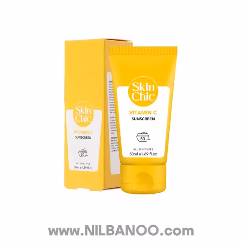 کرم ضدآفتاب SPF50 ویتامین C اسکین شیک