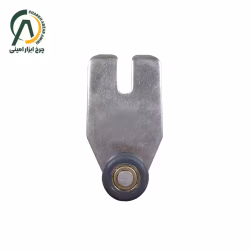 قرقره (بلبرینگ) بالای درب 2 چرخ تخت روکش دار 3×3 درجه یک