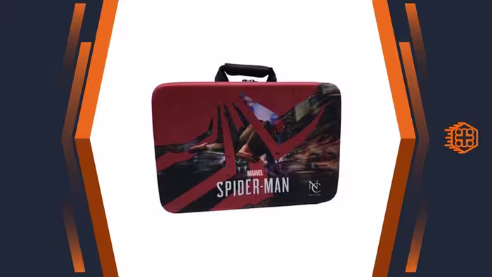 کیف محافظ Nahl Case مخصوص کنسول بازی پلی استیشن 5 اسلیم (PS5 Slim)، طرح Spider-Man