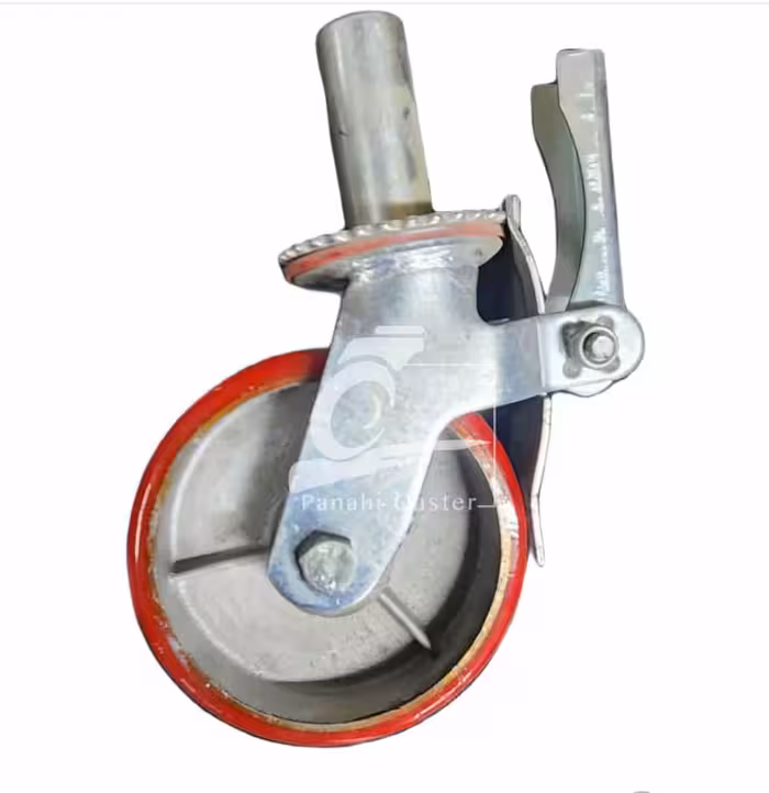 چرخ پلی یورتان داربستی ترمزدار 200