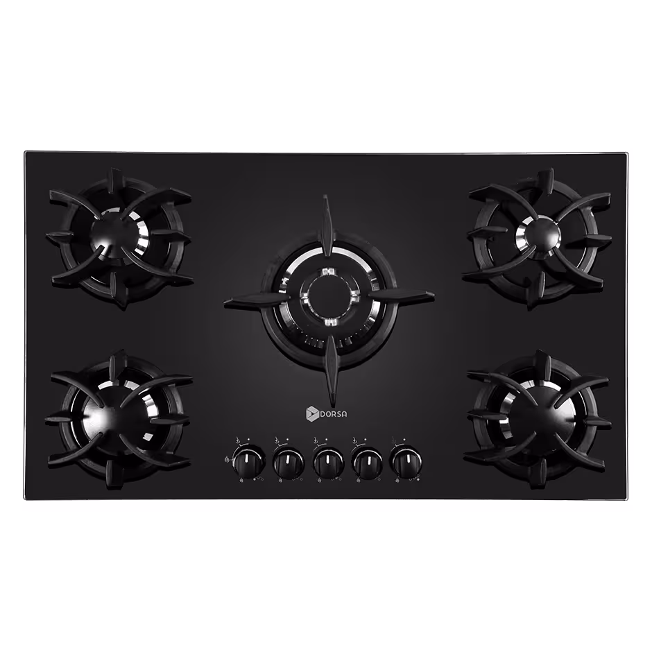 اجاق گاز شیشه ای درسا مدل DG2115-5M